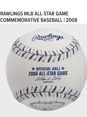 Rawlings 2008 MLB All Star Game Baseball Collectorโs Edition Yankee Stadium